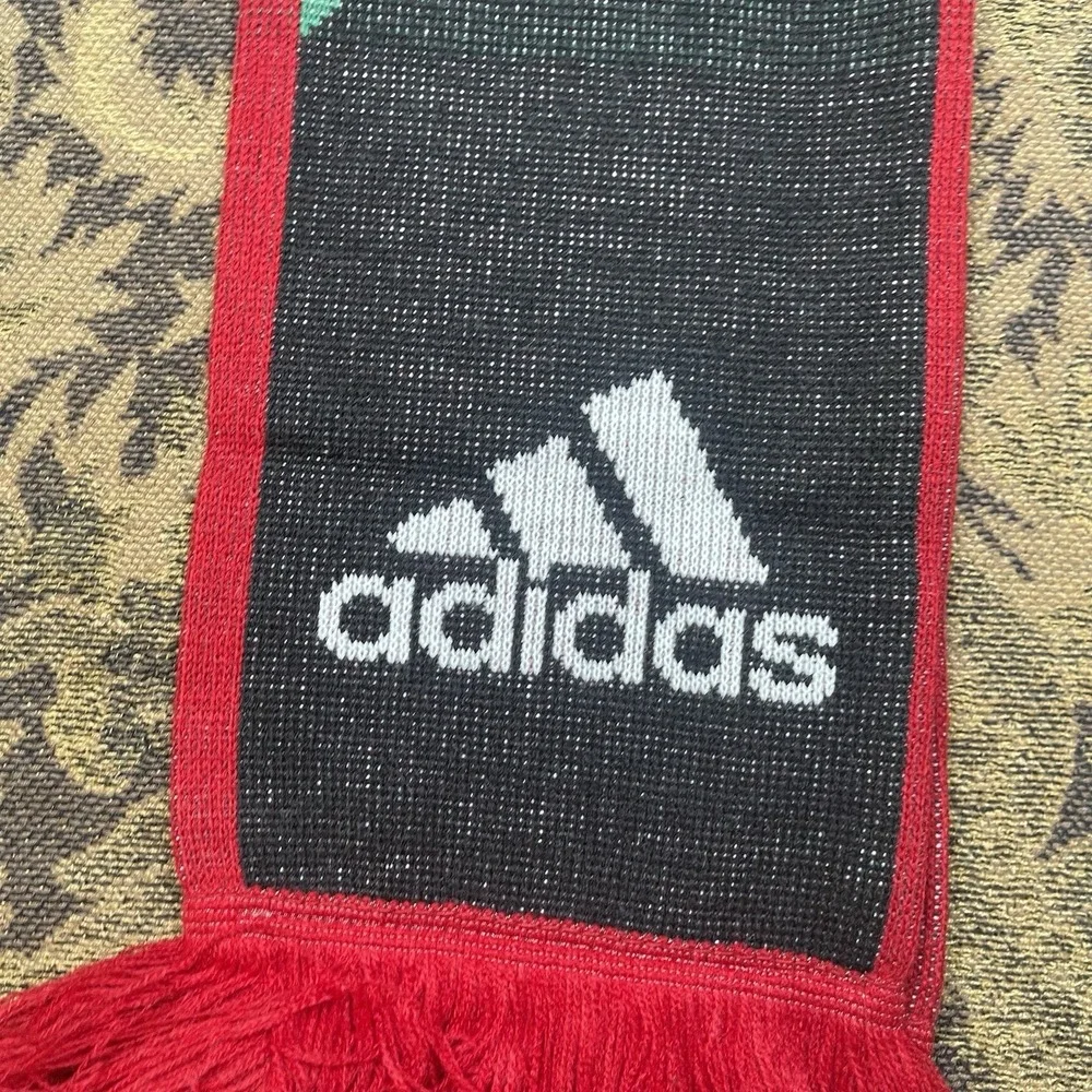 Adidas Serie A AC Milan Italy Flag Black Scarf New